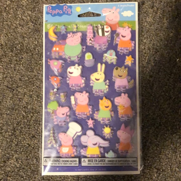 Peppa Pig Other - Kids Peppa Pig 56 Stickers Brand New